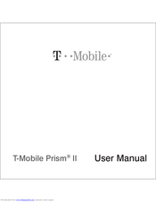 Huawei T-Mobile Prism II User Manual