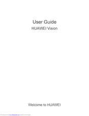 Huawei Vision User Manual