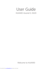 Huawei Ascend G 302D User Manual