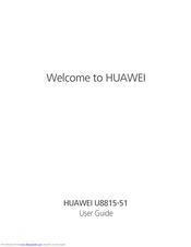Huawei U8815-51 User Manual
