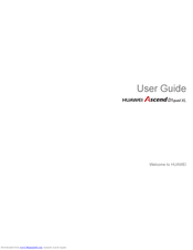 Huawei Ascend D1 quad XL User Manual