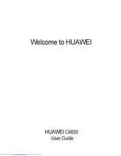 Huawei C8655 User Manual
