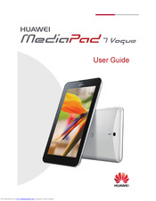 Huawei MediaPad 7 Voque User Manual