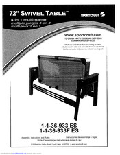 Sportcraft 1-1-36-933F ES User Manual