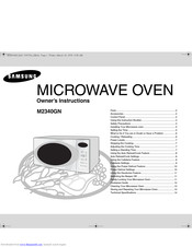 SAMSUNG M2340GN Owner's Instructions Manual