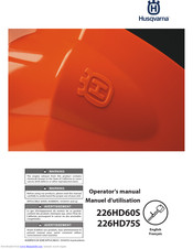 Husqvarna 226HS75S Operator's Manual