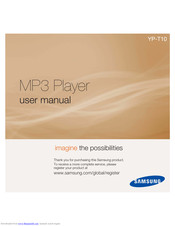 SAMSUNG YP-P10 User Manual