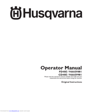 Husqvarna CD48E Operator's Manual