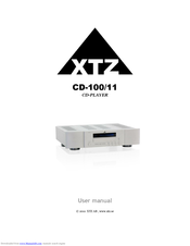 XTZ CD-100/11 User Manual