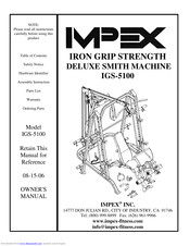Impex IGS-5100 Owner's Manual