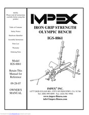 Impex IGS-8861 Owner's Manual