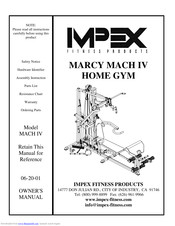 Impex MARCY MACH IV Manuals ManualsLib