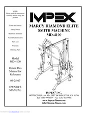 Impex MD-4100 Owner's Manual