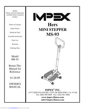 Impex HERS MS-93 Owner's Manual