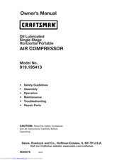 Craftsman 919.195413 Owner's Manual