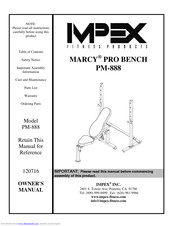 Impex PM-888 Owner's Manual
