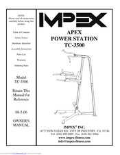 Impex Apex TC-3500 Owner's Manual