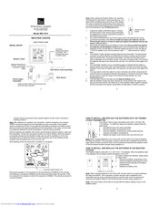 La Crosse WS-1913 Quick Setup Manual