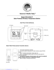 La Crosse Technology WS-8120U-IT Instruction Manual