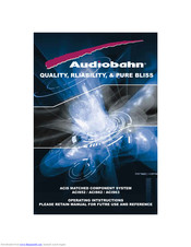 Audiobahn ACIS63 Operating Instructions Manual