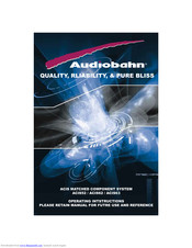 Audiobahn ACIS52 Operating Instructions Manual