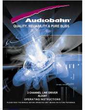 Audiobahn ALD28T Operating Instructions Manual