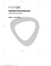 Daewoo DTQ-20U9SC Instruction Manual