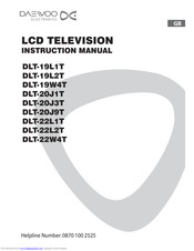 Daewoo DLT-19W4T Instruction Manual