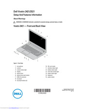 Dell Vostro 2521 Setup And Features Information