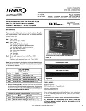 Lennox Hearth Products DESIGNER Installation Instructions Manual