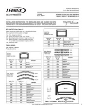 Lennox Hearth Products RAVELLE 30 Installation Instructions
