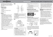 Insignia NS-DPF1110W Quick Setup Manual