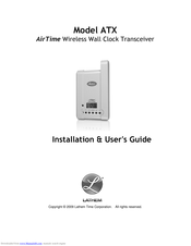 Lathem ATX Installation & User Manual