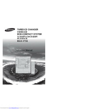 SAMSUNG MAX-VT35 Instruction Manual