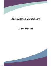 Foxconn A74GA Series User Manual