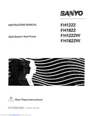 Sanyo FH1822 Instruction Manual