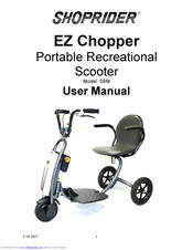 Shoprider EZ Chopper S8M User Manual