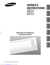 SAMSUNG AS18BP Series AS24BP Series Owner's Instructions Manual