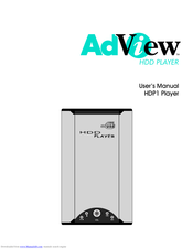 Admart AdView HDP1 User Manual