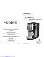 Keurig MR.COFFEE BVMC-KG2 Manuals 