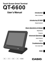 Casio QT-6600 User Manual