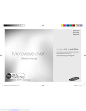 SAMSUNG MS6104W Owner's Manual
