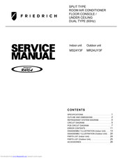 Friedrich MS24Y3F Service Manual