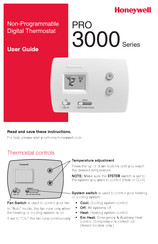 Honeywell PRO 3000 Manuals | ManualsLib