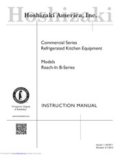 Hoshizaki Reach-In B-Series Instruction Manual