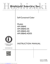 Hoshizaki AM-50BAE-DS Instruction Manual