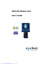 Socket SDIO 56K User Manual