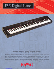 Kawai ES3 Specifications