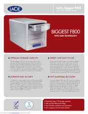 LaCie Biggest F800 Specifications