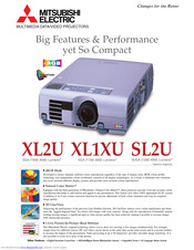 Mitsubishi Electric XL2U Specifications